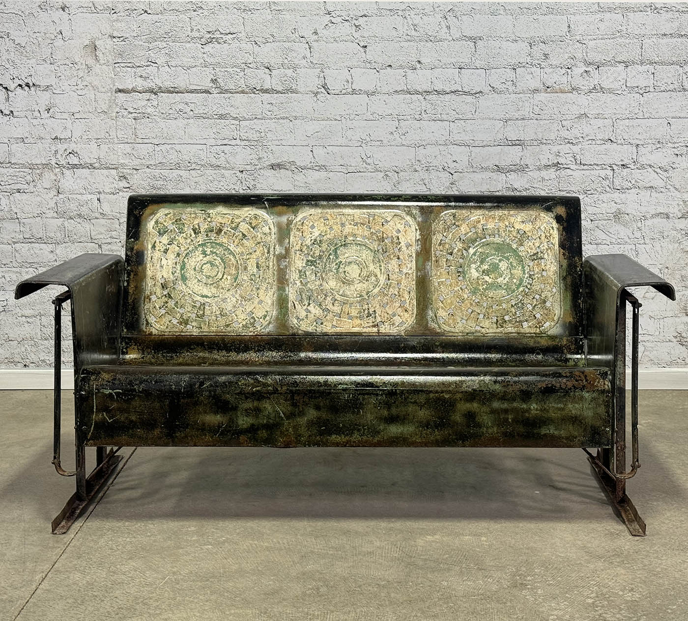 Vintage Glider Bench