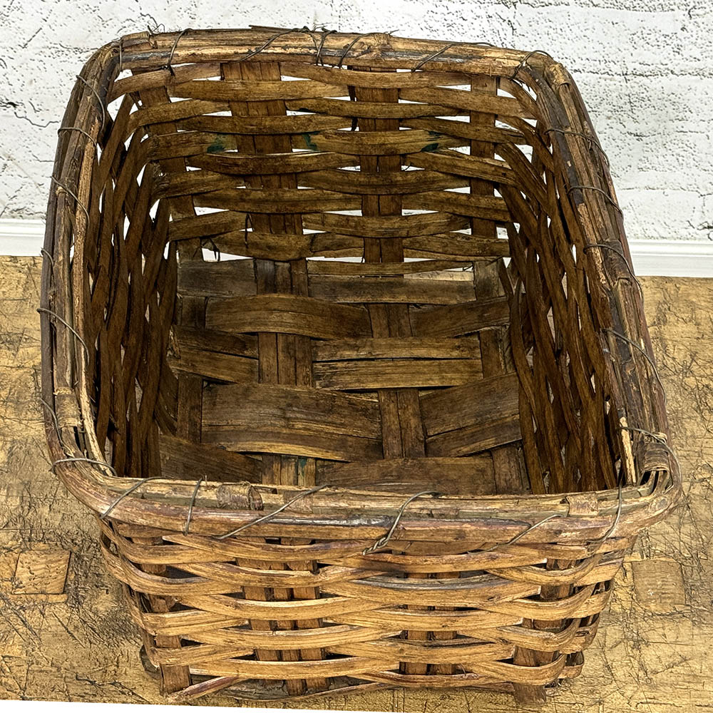 Early 20th Century Chestnut Basket