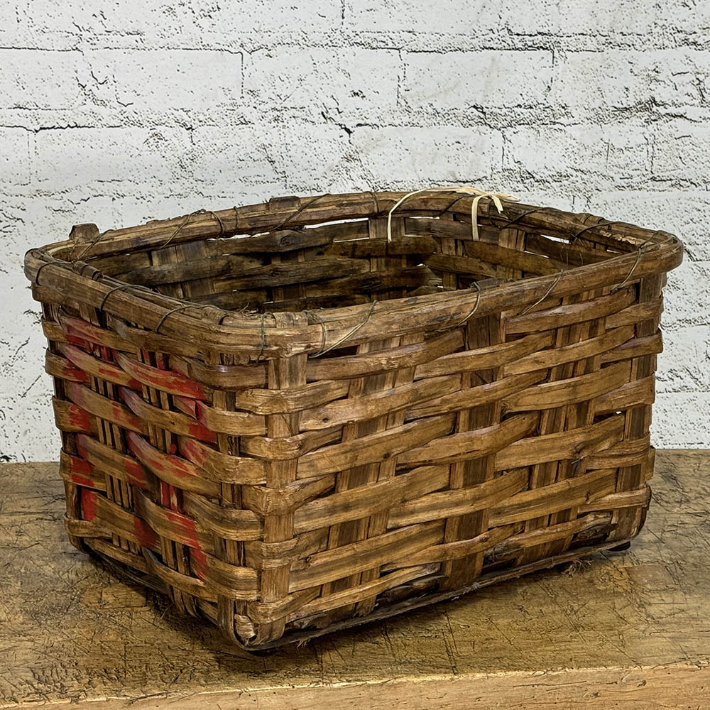 Early 20th Century Chestnut Basket