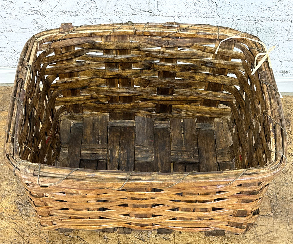 Early 20th Century Chestnut Basket