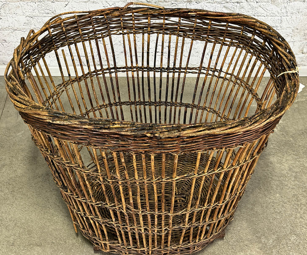 Antique Large Tannery Basket