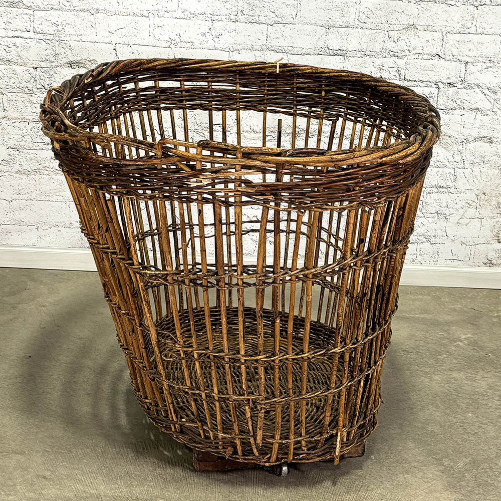 Antique Large Tannery Basket