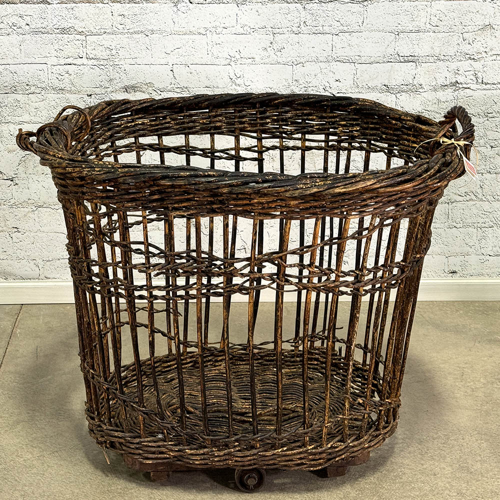 Antique Large Tannery Basket