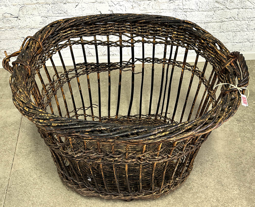 Antique Large Tannery Basket