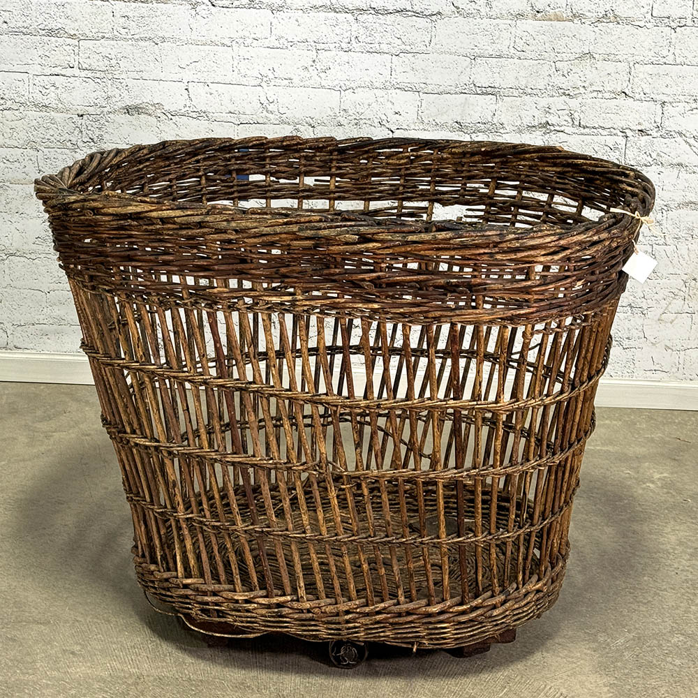 Antique Large Tannery Basket