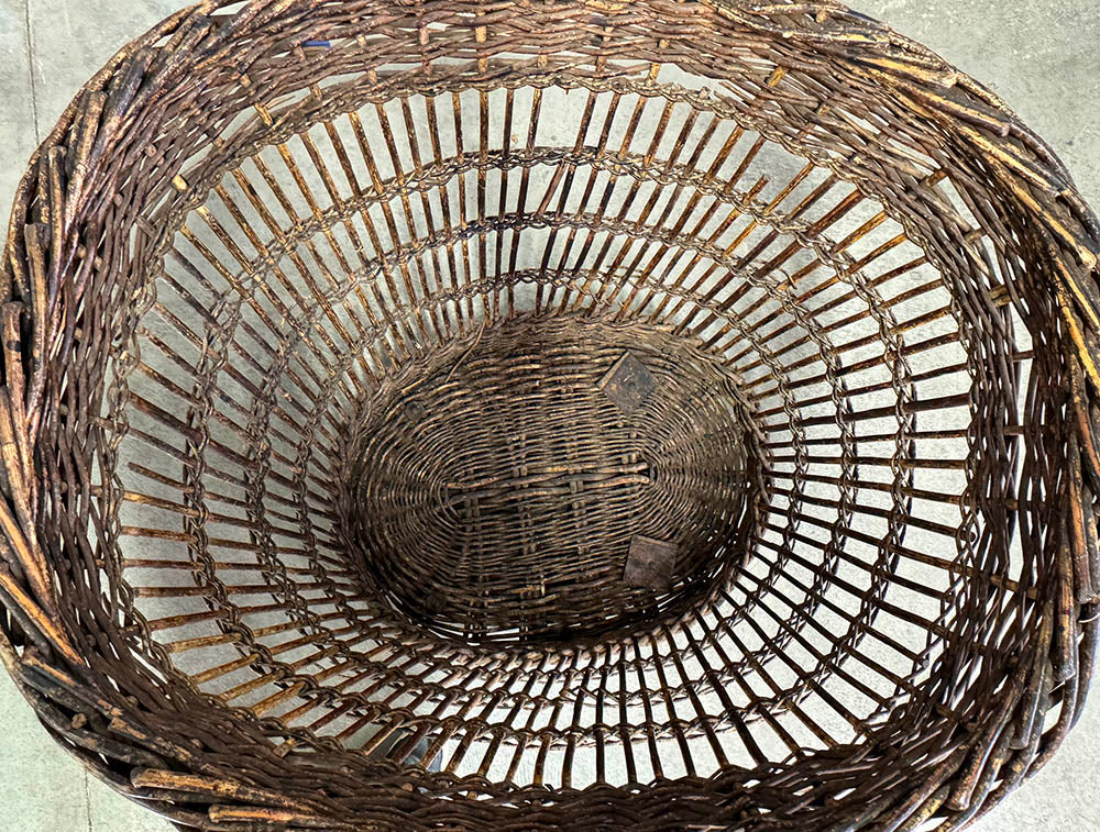 Antique Large Tannery Basket