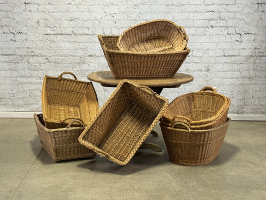 Wicker Laundry Basket, Various
