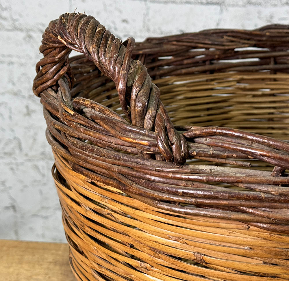 Large Handled Willow Basket