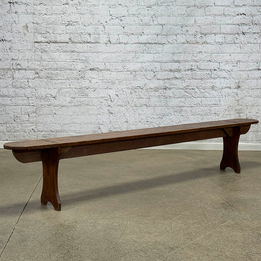 Antique English Pine Bench