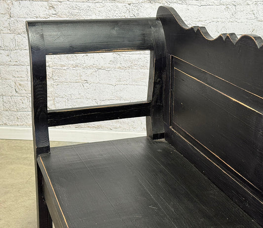 Painted European Bench