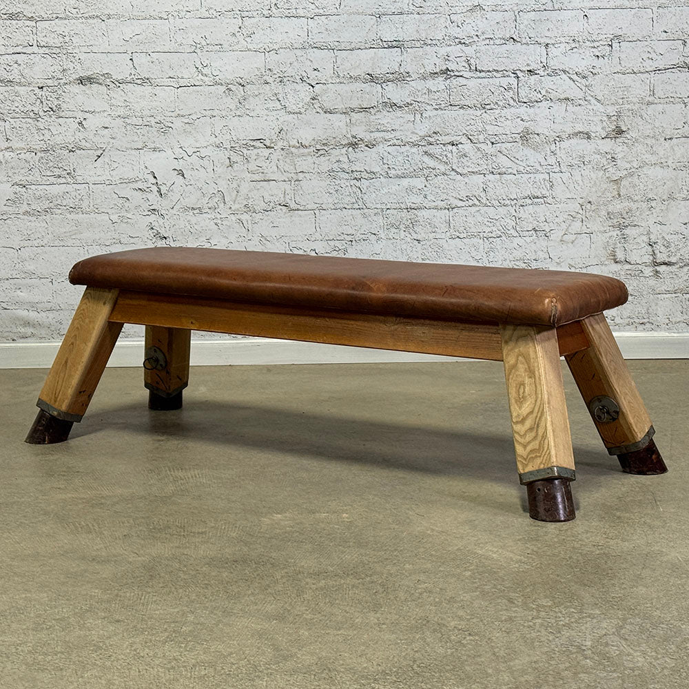 Leather Top Gym Bench