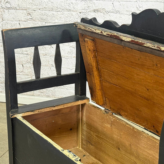 Antique Bench with Storiage