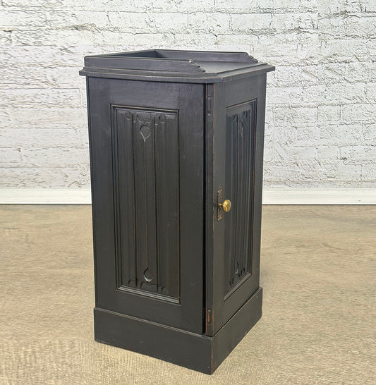 Ebonized Victorian Bedside