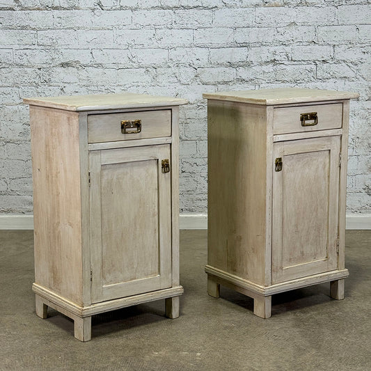 Vintage Painted Bedside