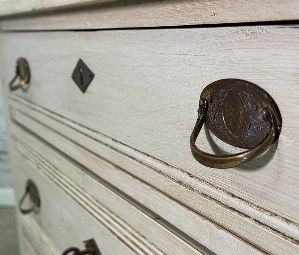 Antique European Painted Chest of Drawers c.1880
