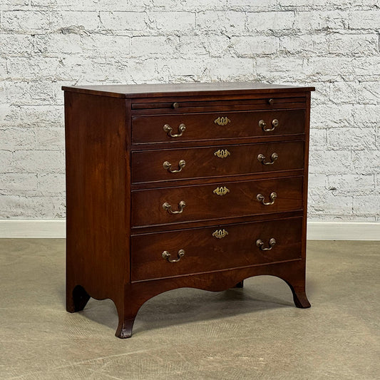 Antique English Mahogany Bachelor's Chest