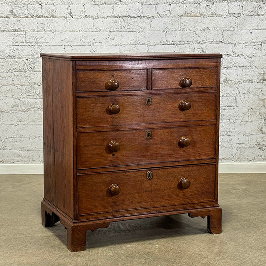 Antique English Oak Chest of Drawers