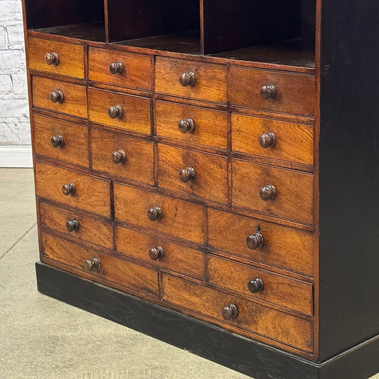 English Pharmacy Cabinet/Bookcase