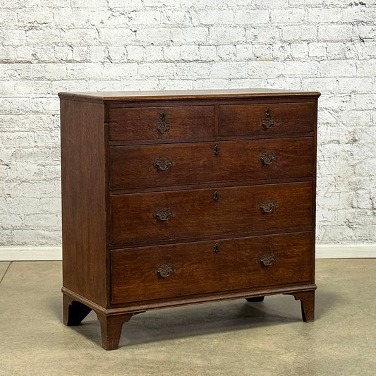 Antique English Oak Chest of Drawers