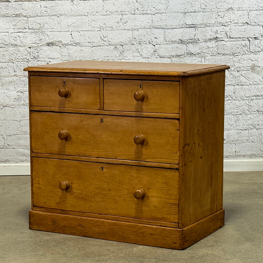 Antique English Pine Chest of Drawers