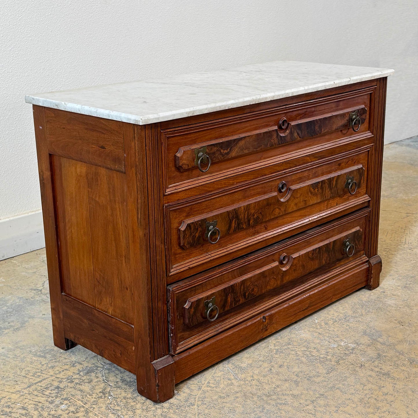 Marble Top Chest w/3 Drawers