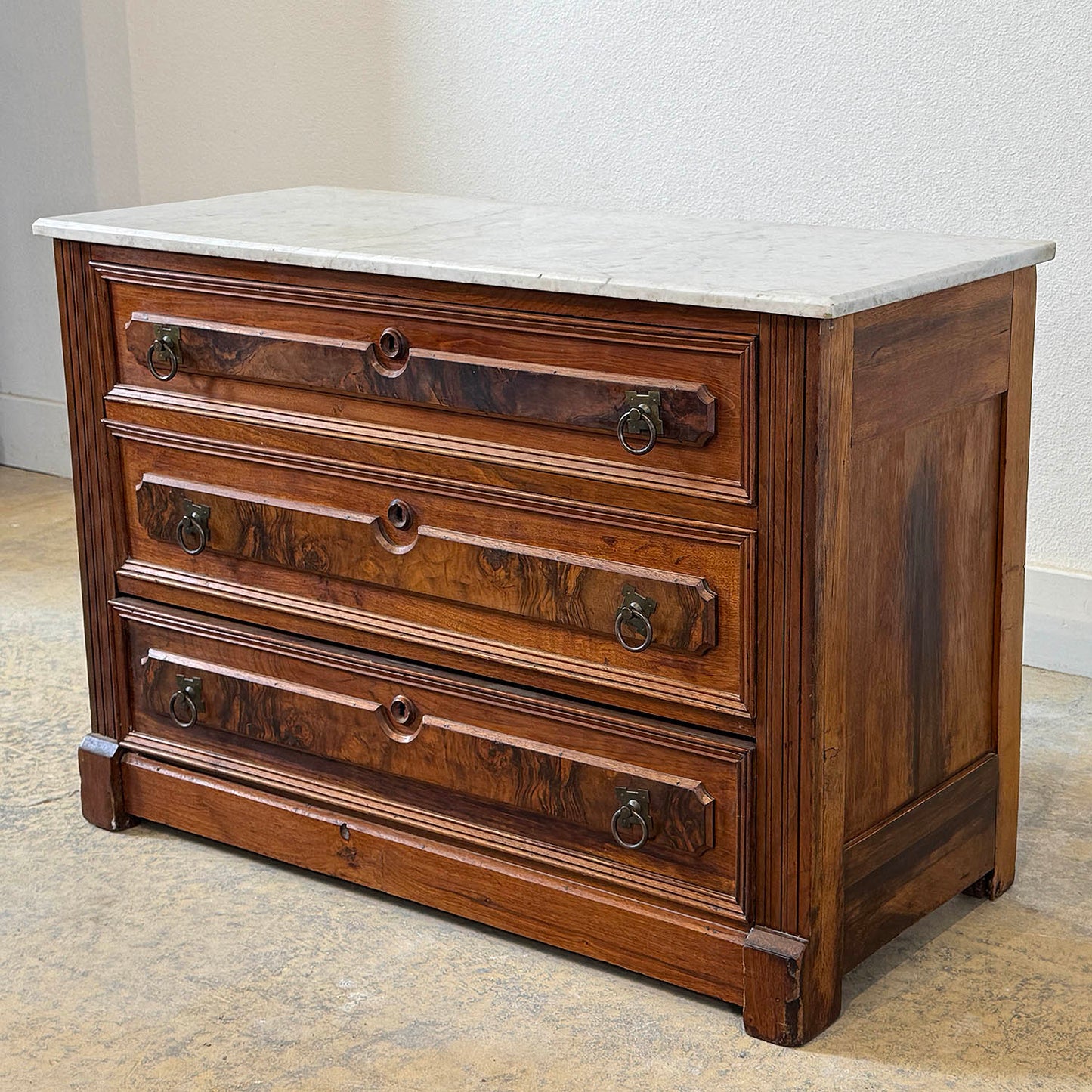 Marble Top Chest w/3 Drawers