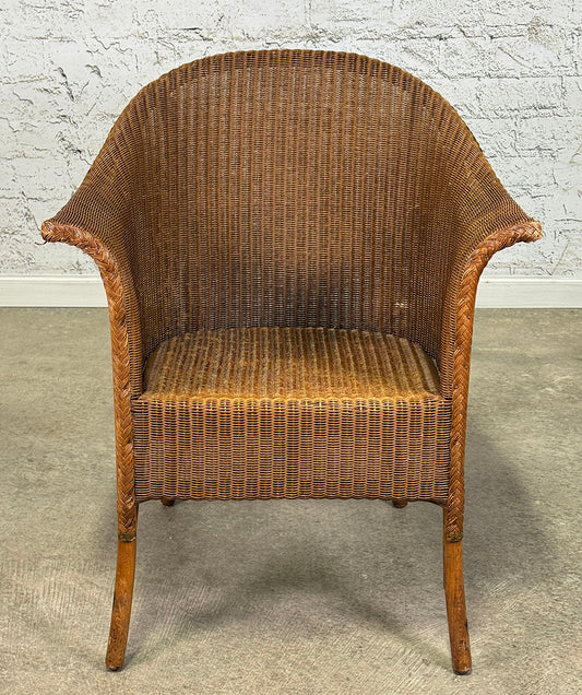 English Lloyd Loom Porch Chair c.1930
