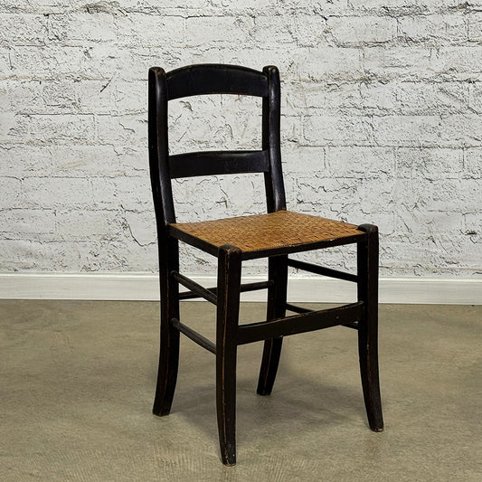 Antique French Oak Children's Chair