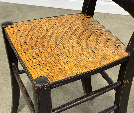 Antique French Oak Children's Chair