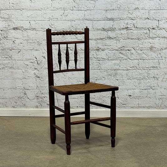 Oak Chair with String Seat