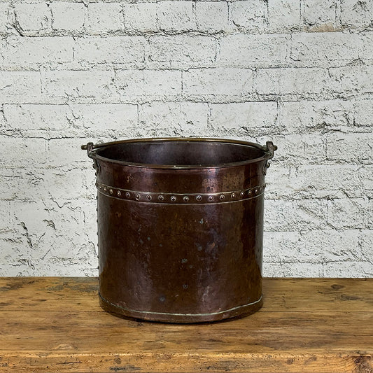 Antique French Copper Bucket