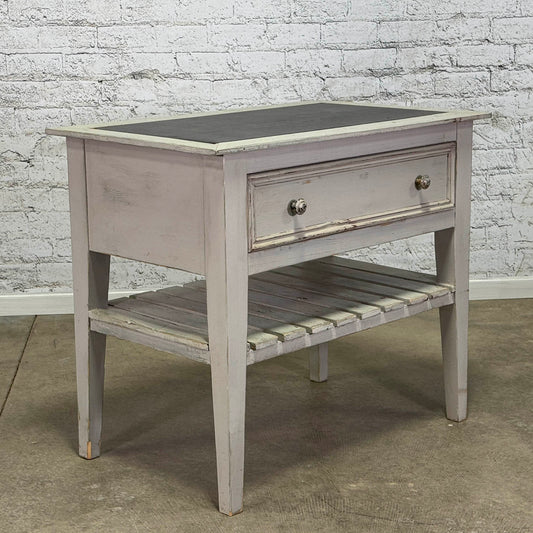Antique Small Island With Slate Top