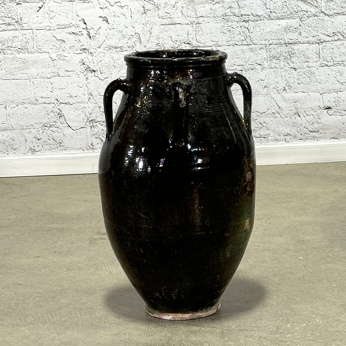 Antique European Glazed Pot