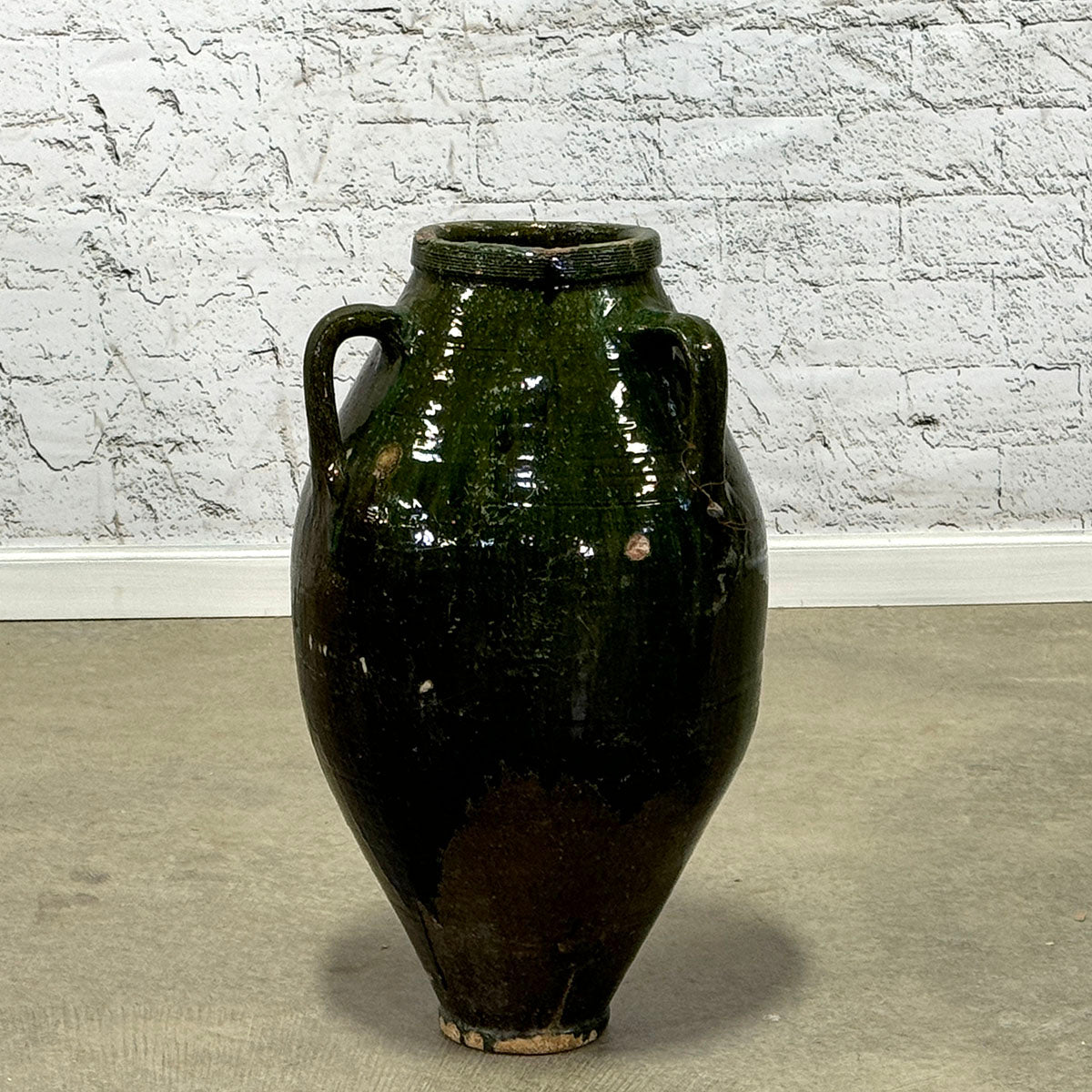 Antique European Glazed Pot