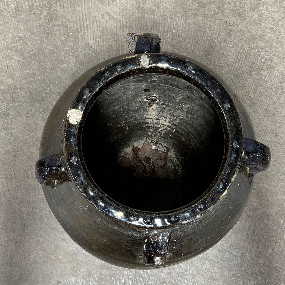 Antique European Glazed Pot