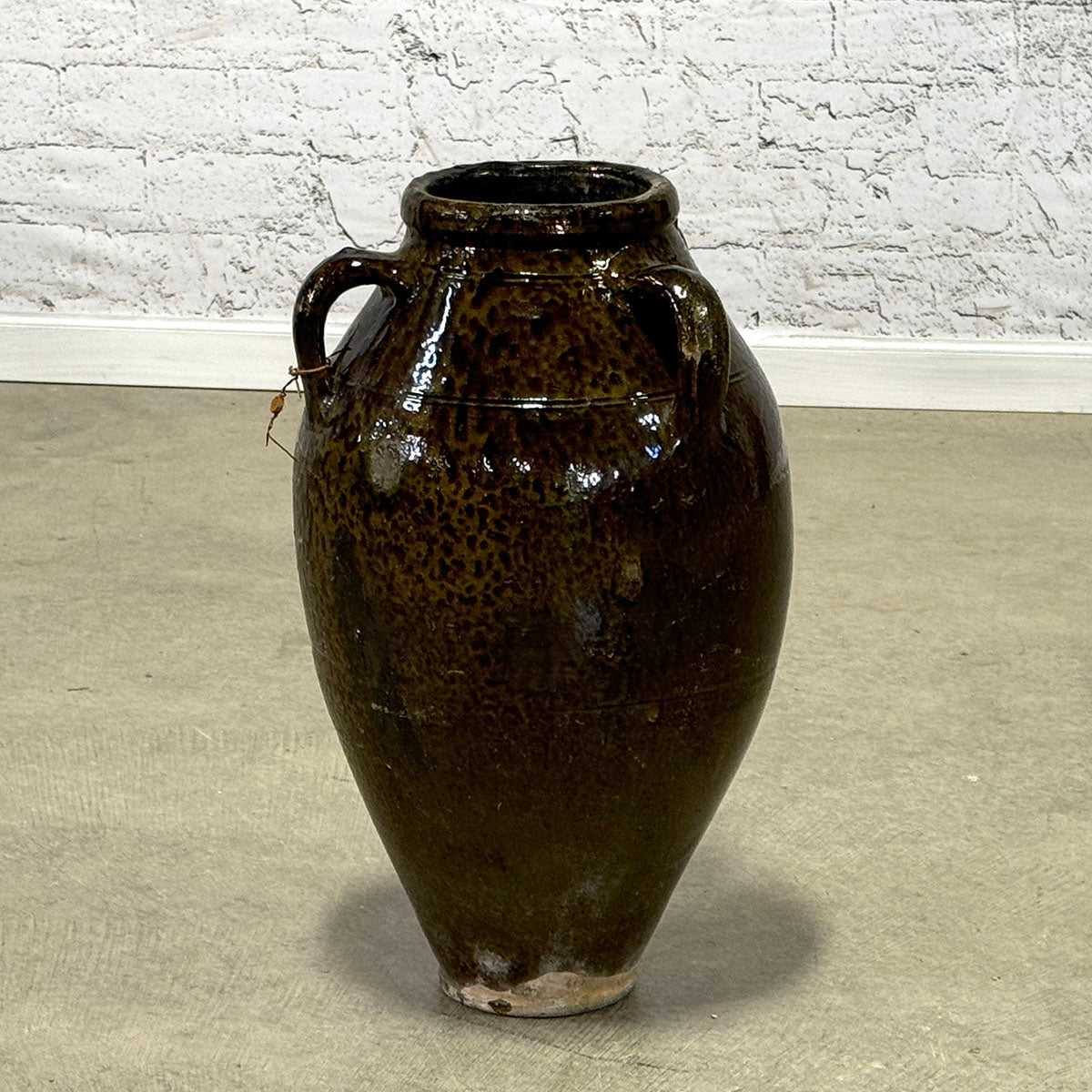 Antique European Glazed Pot