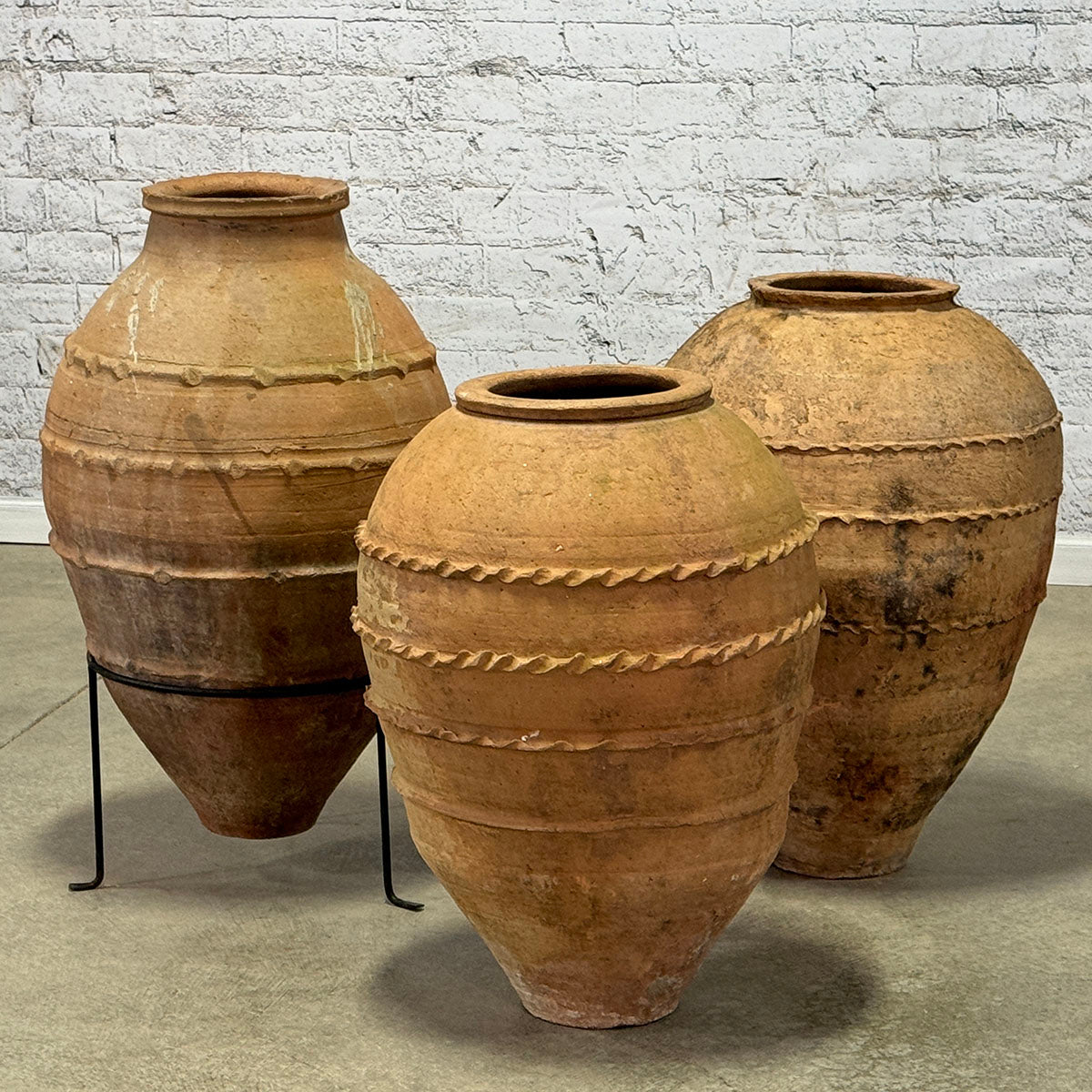 VIntage Turkish Pot on Stand