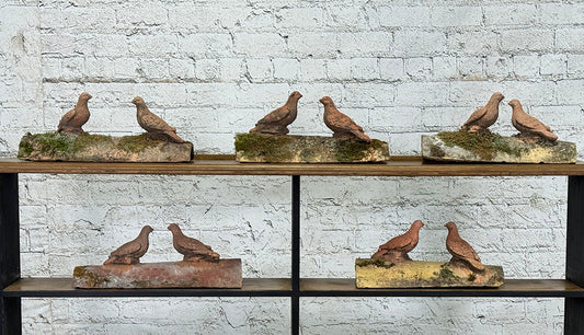 Antique Terracotta Pigeon Ridge Tile from Toulouse