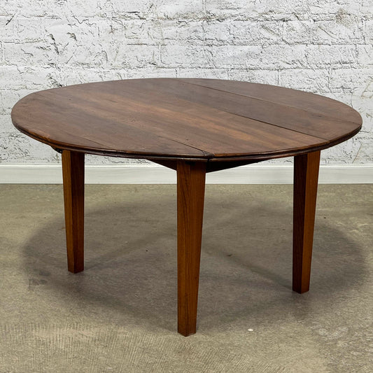 Antique French Walnut Dropleaf Coffee Table c.1850