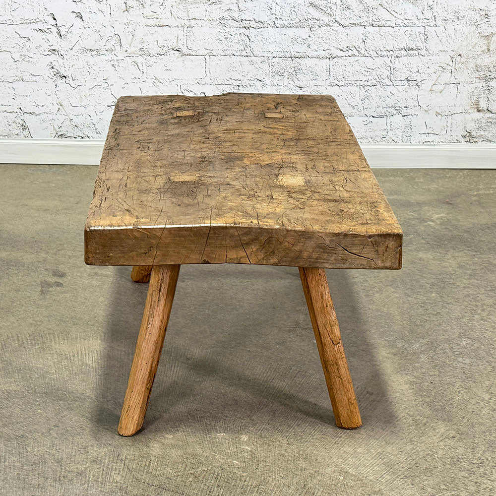 Antique Dairy Bench, Coffee Table c.1890