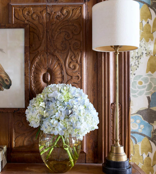 Messenger Brass Table Lamp