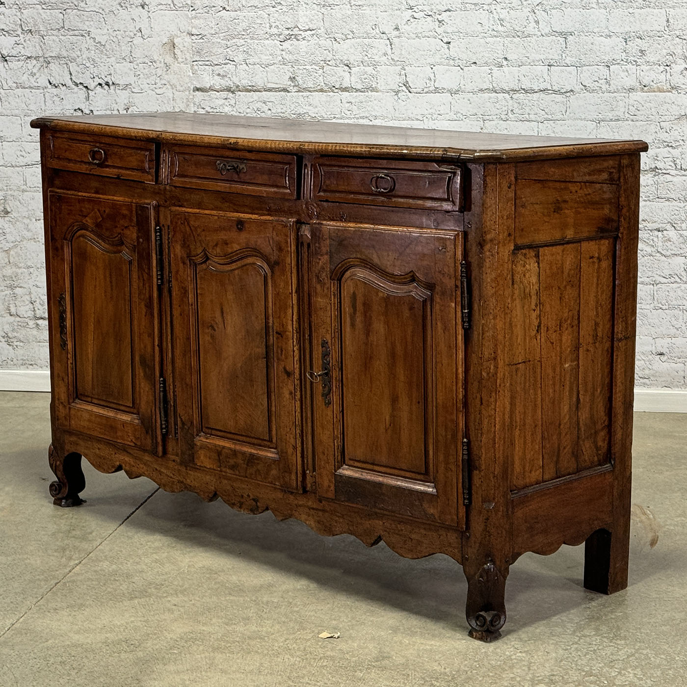 Antique French Walnut Enfilade c.1780