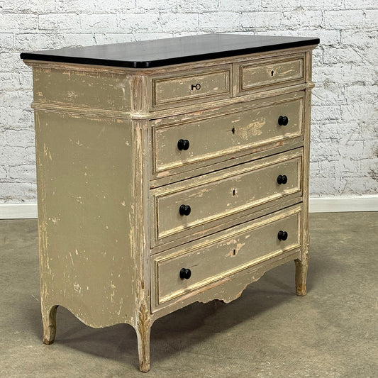 Antique French Original Paint Commode c.1880