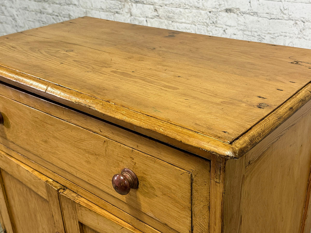 Humble Antique Pine Dresser Base c.1890