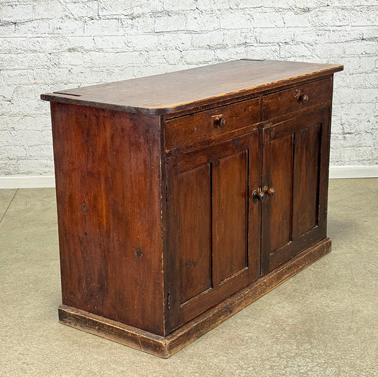 Rustic Antique Pine Dresser Base