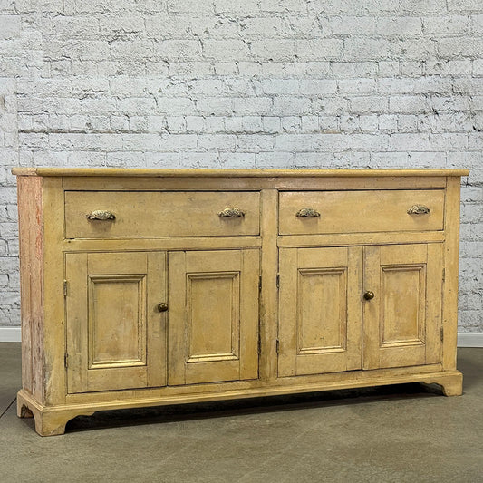 19th Century English Painted Dresser Base