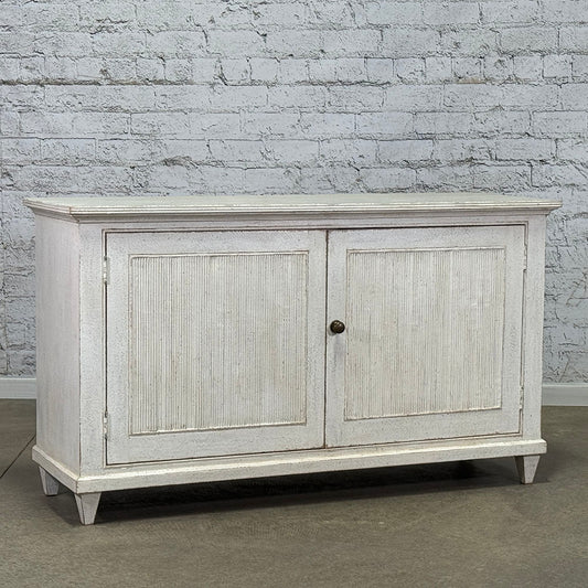 Bench-Made Painted Two Door Dresser Base