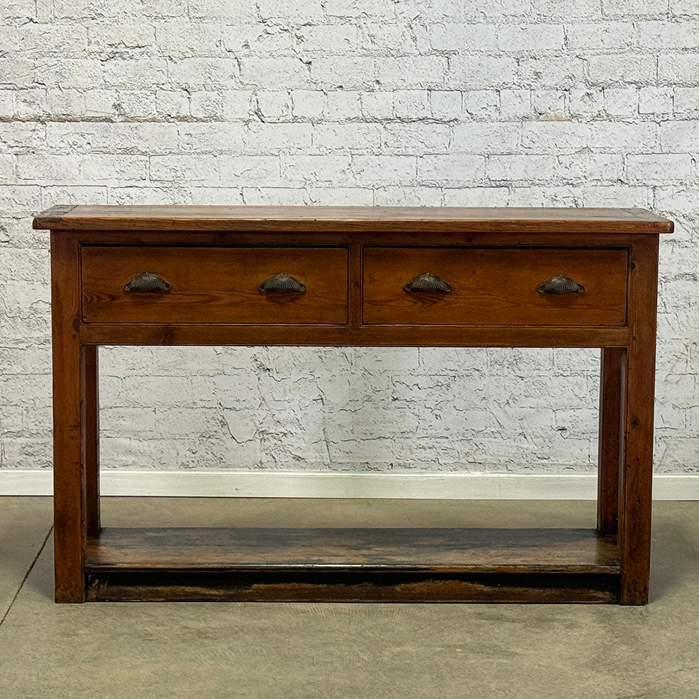 Antique English Potboard Dresser Base,Sussex