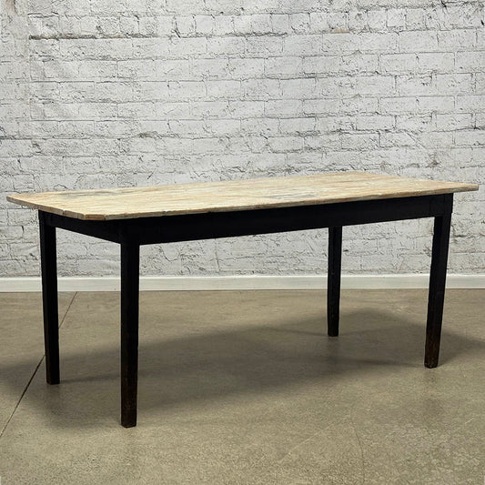 Antique Sycamore Work Table