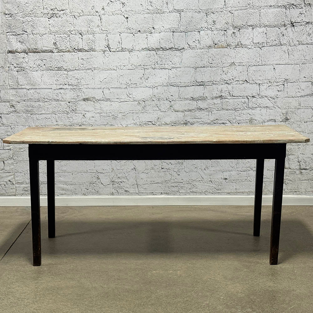 Antique Sycamore Work Table